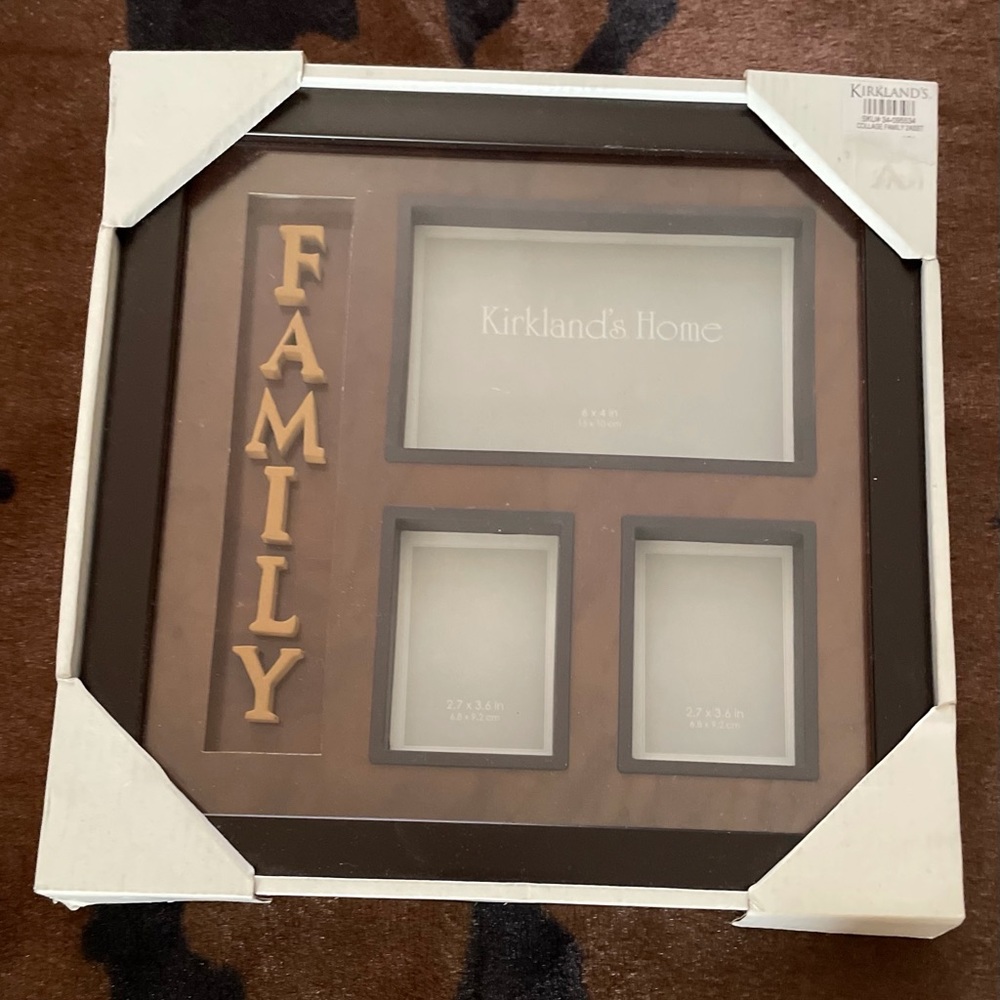 “Kirkland’s” Family Frame!